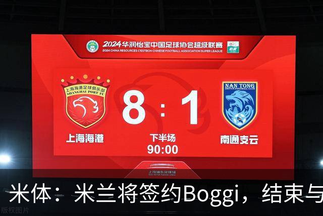 米体：米兰将签约Boggi，结束与Off-White合作